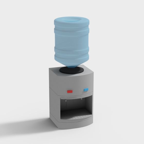 Stylish Water Dispenser 3D model for Modern Designs