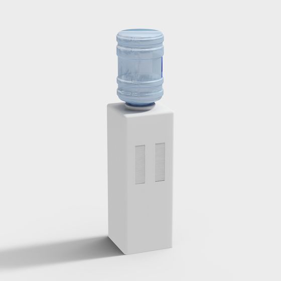 Stylish Water Dispenser 3D model for Creative Projects