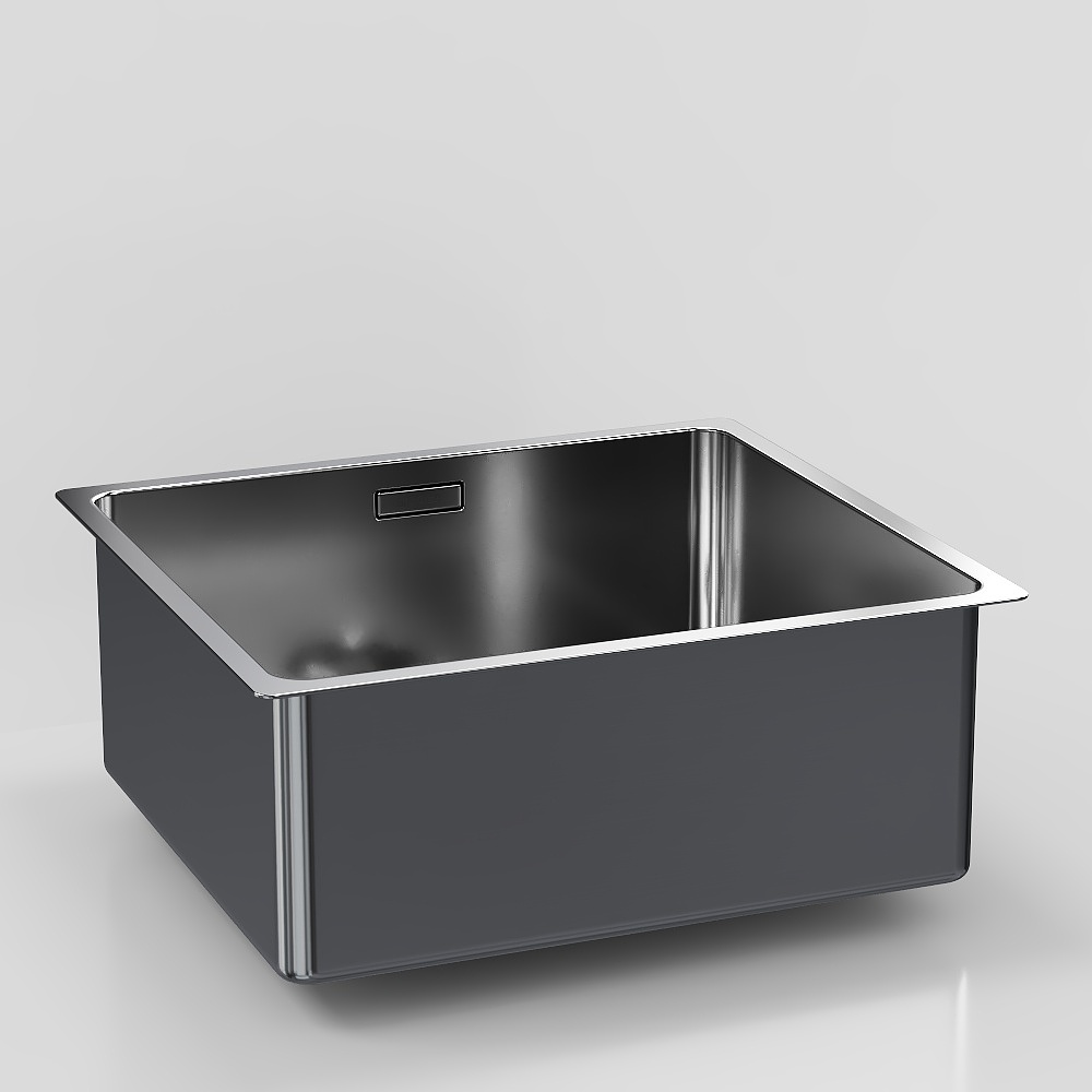 Modern stainless steel sink