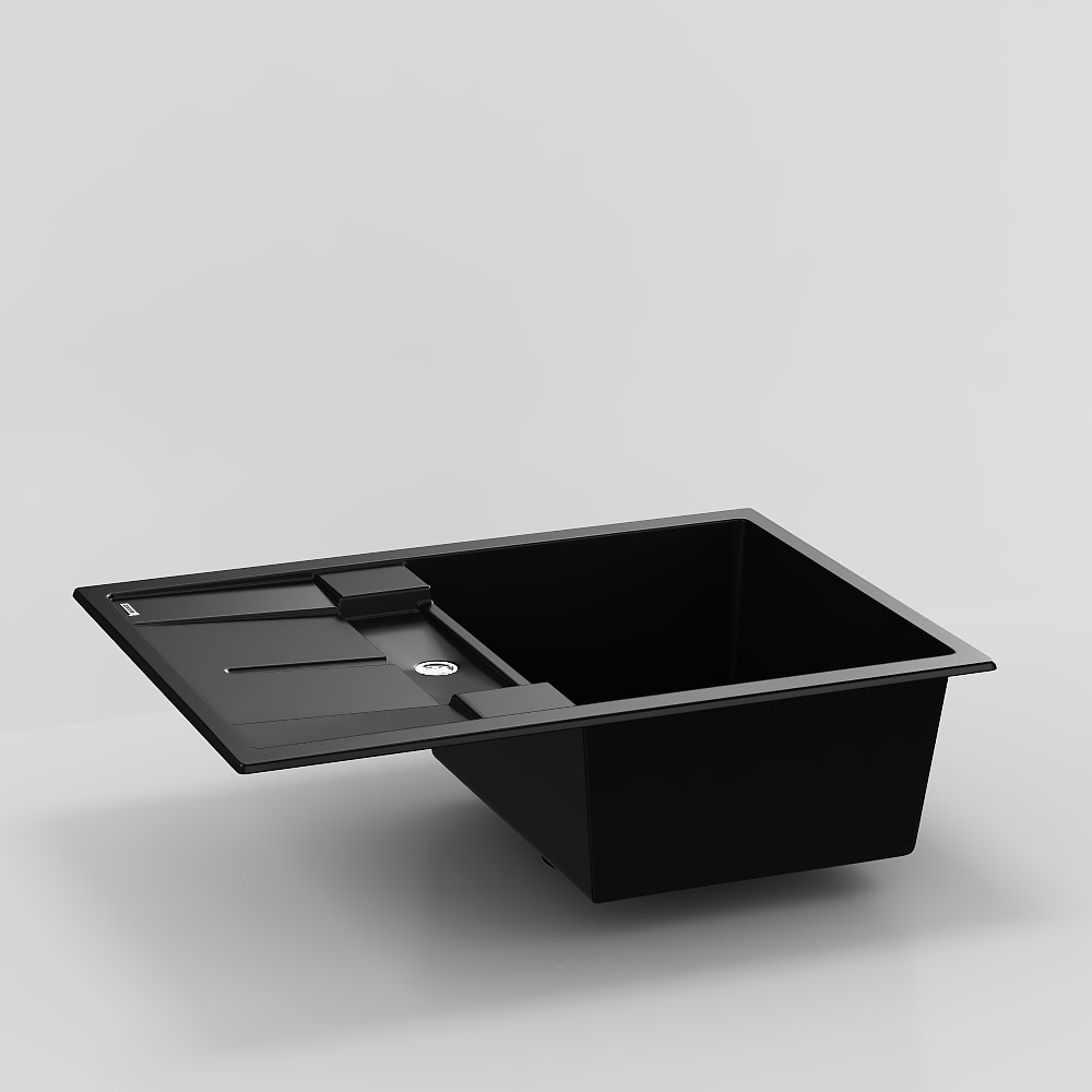 Réservoir d'eau en métal moderne