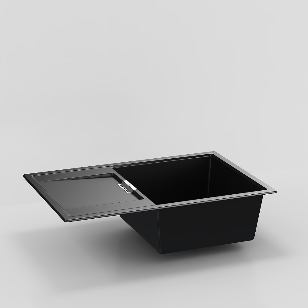 Réservoir d'eau en métal moderne