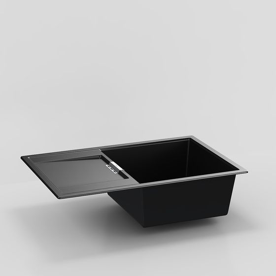 Réservoir d'eau en métal moderne