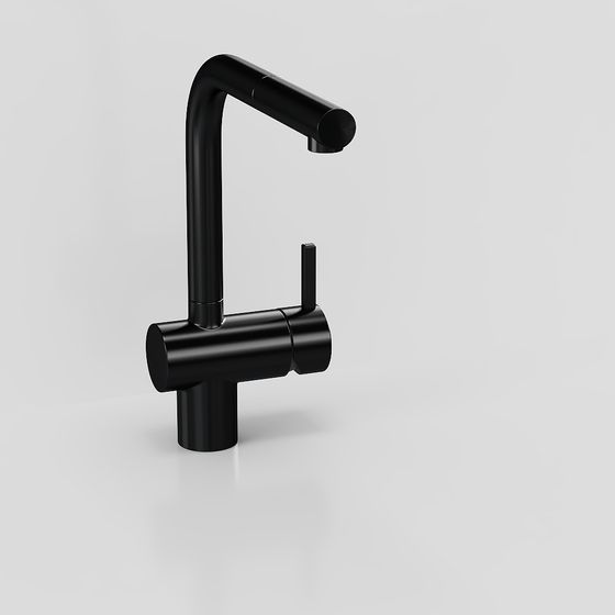 Elegant Low Poly Faucet 3D Model