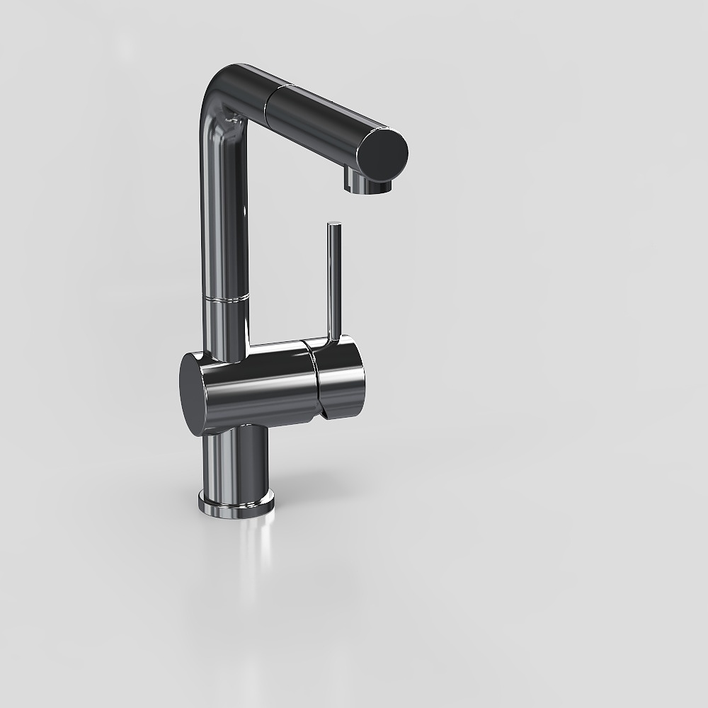 Grifo de metal moderno