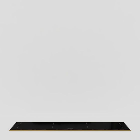 Modern Embedded Induction Cooker 3D Model for Kitchens