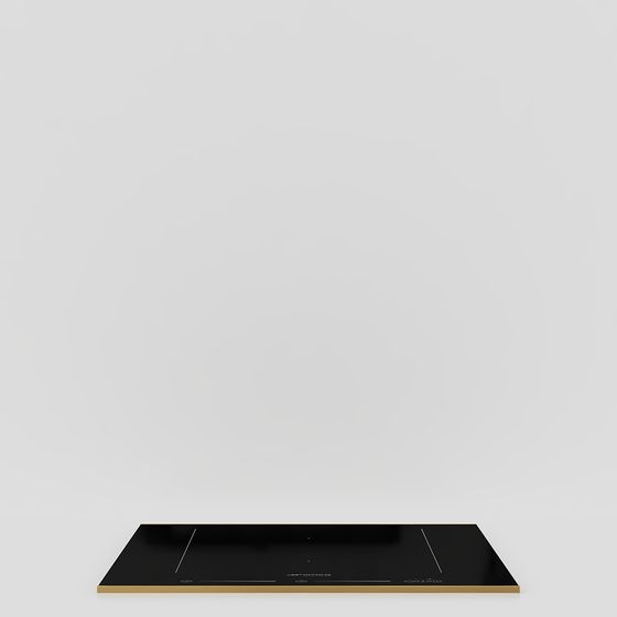 Modern Induction Cooktop 3D model