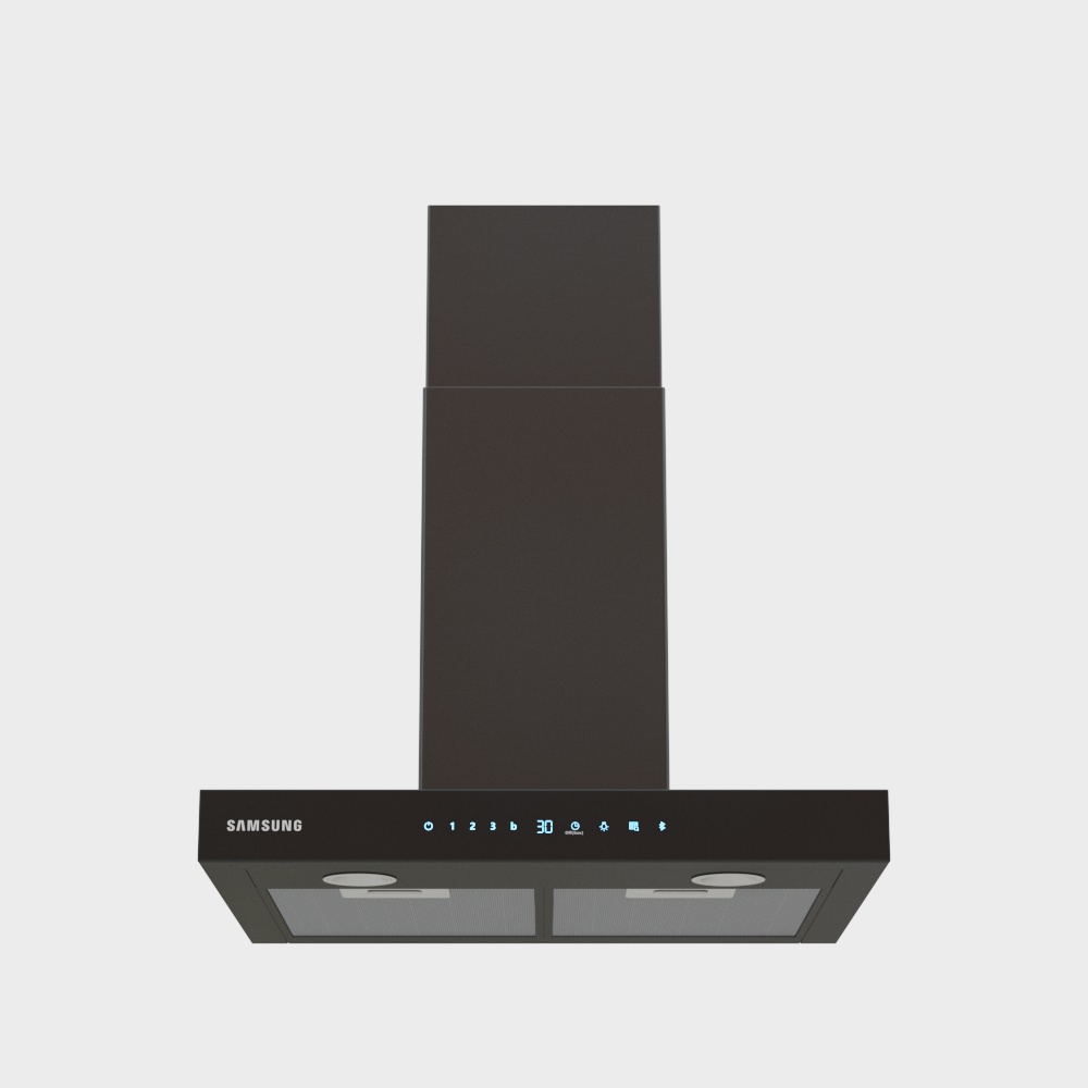 Modern top suction range hood