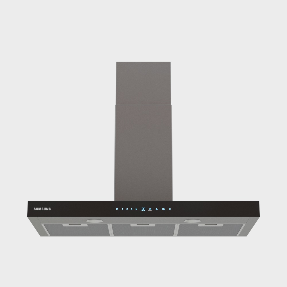 Modern top suction range hood