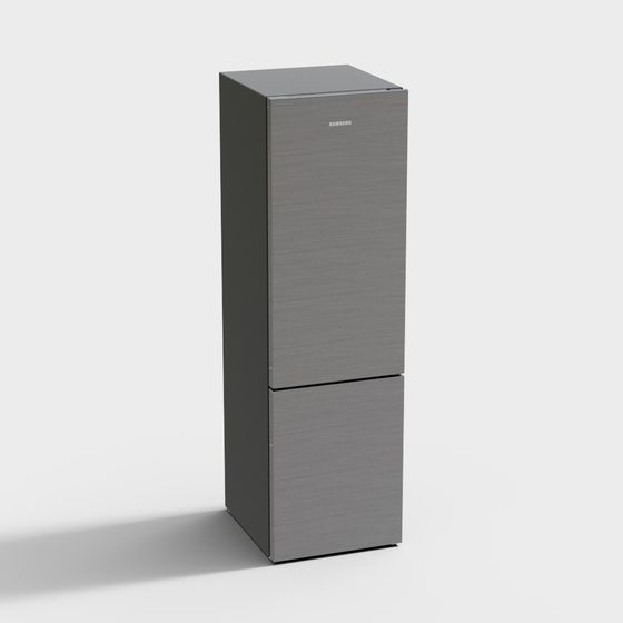 Low-Polygon Samsung Refrigerator 3D model