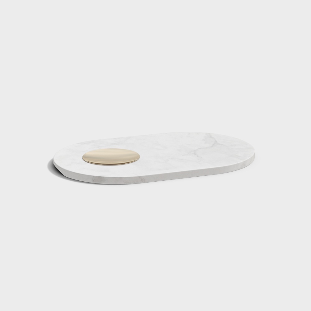 European marble tray