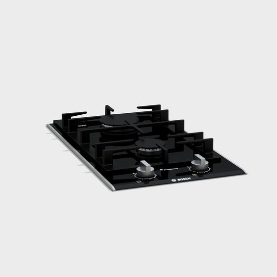 Sleek Bosch Gas Stove 3D model