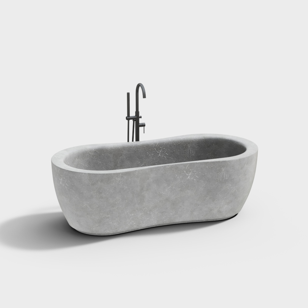 Modern bathtub