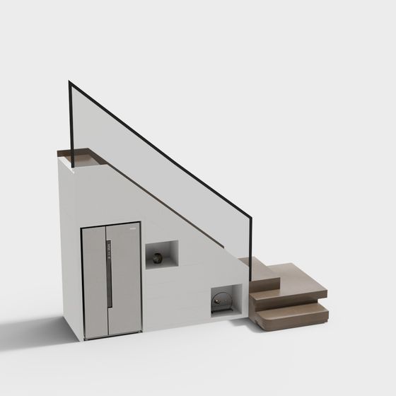 Minimalist Staircase 3D model
