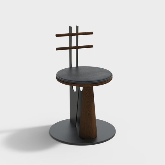Urban Corner Barstool 3D model