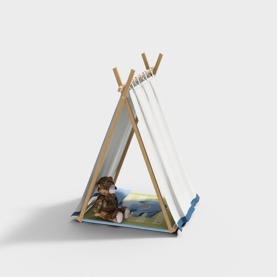 Children's Tent 3D model