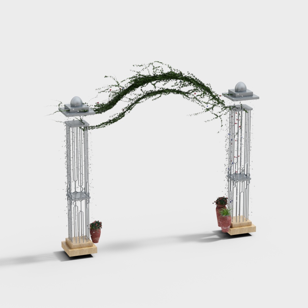 Pilastro della Porta Arco Nuziale Moderna