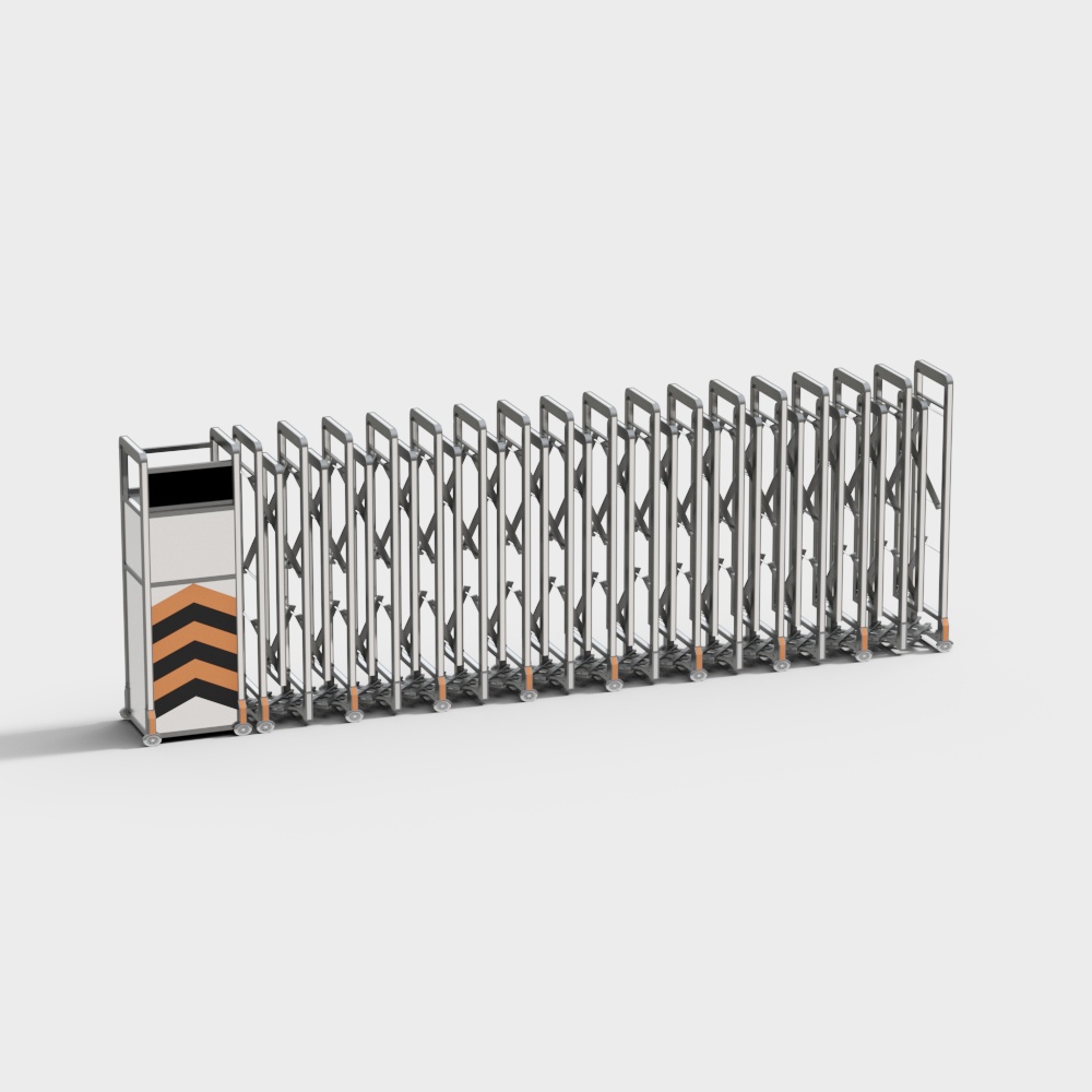 工場作業所の伸縮ドア