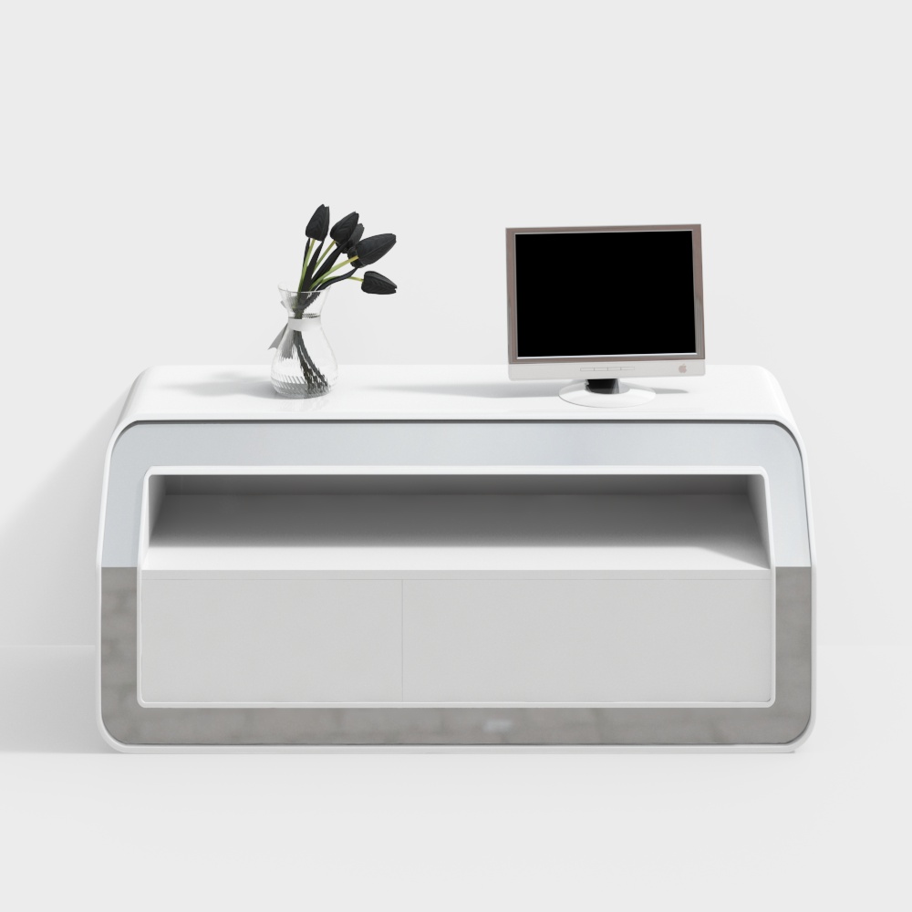 Modern Barbershop Counter