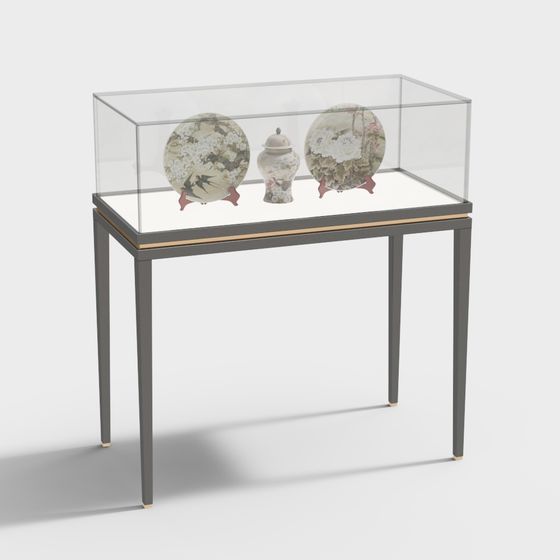 Stunning Showcase Cabinet 3D model