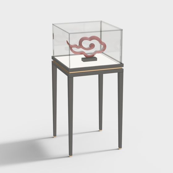 Cloud Display Stand 3D model for Creative Spaces
