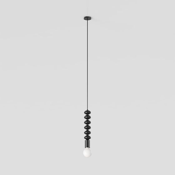 Stylish Chandelier 3D model for Contemporary Spaces