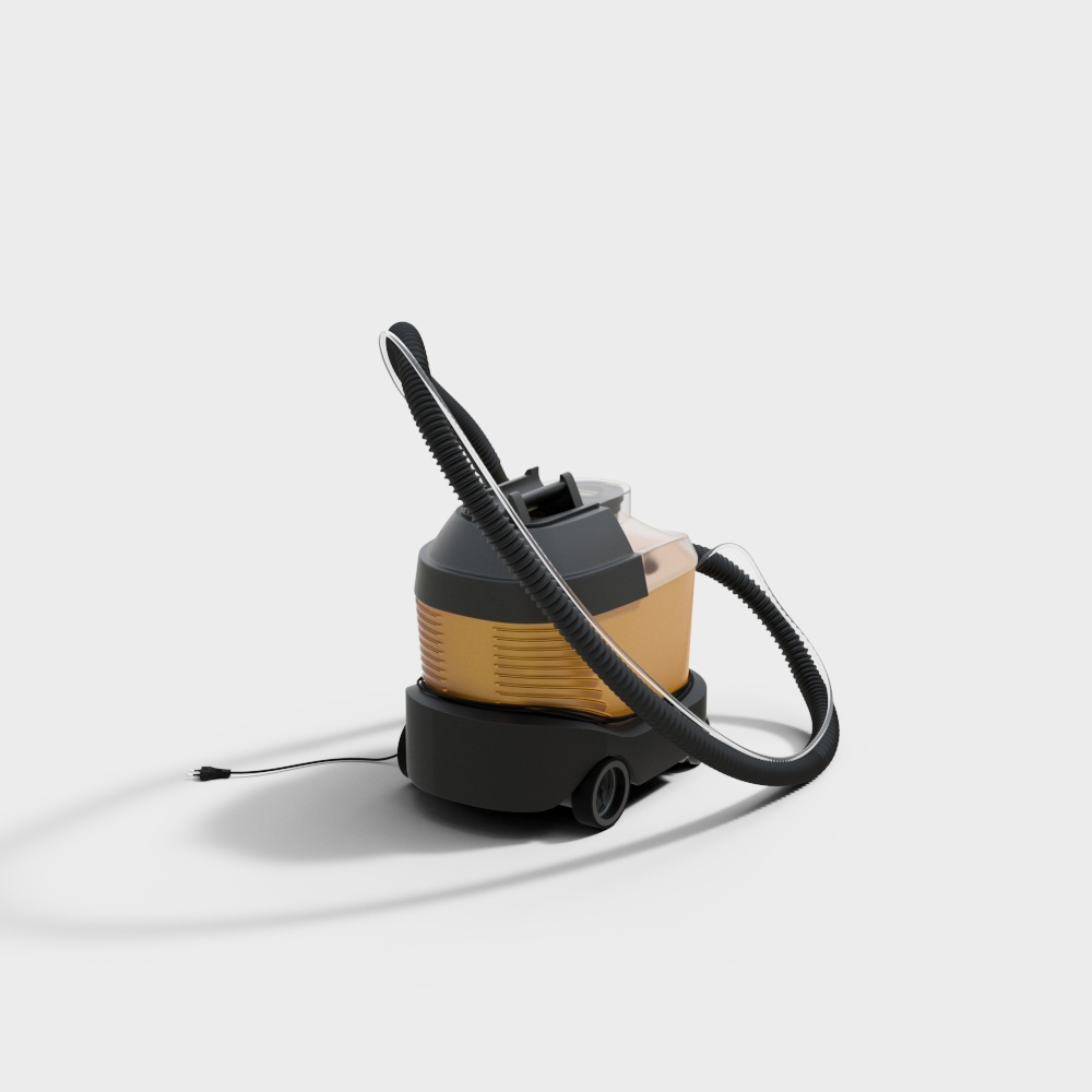 Modern Low-Polygon Vacuum Cleaner 3D model