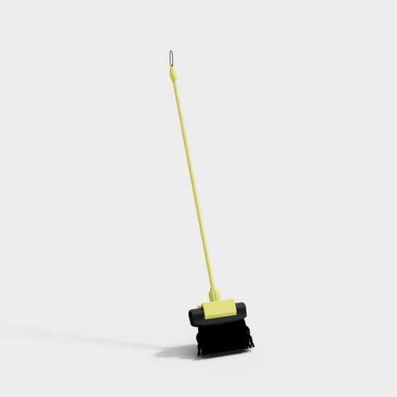 Minimalist and Functional Broom 3D model