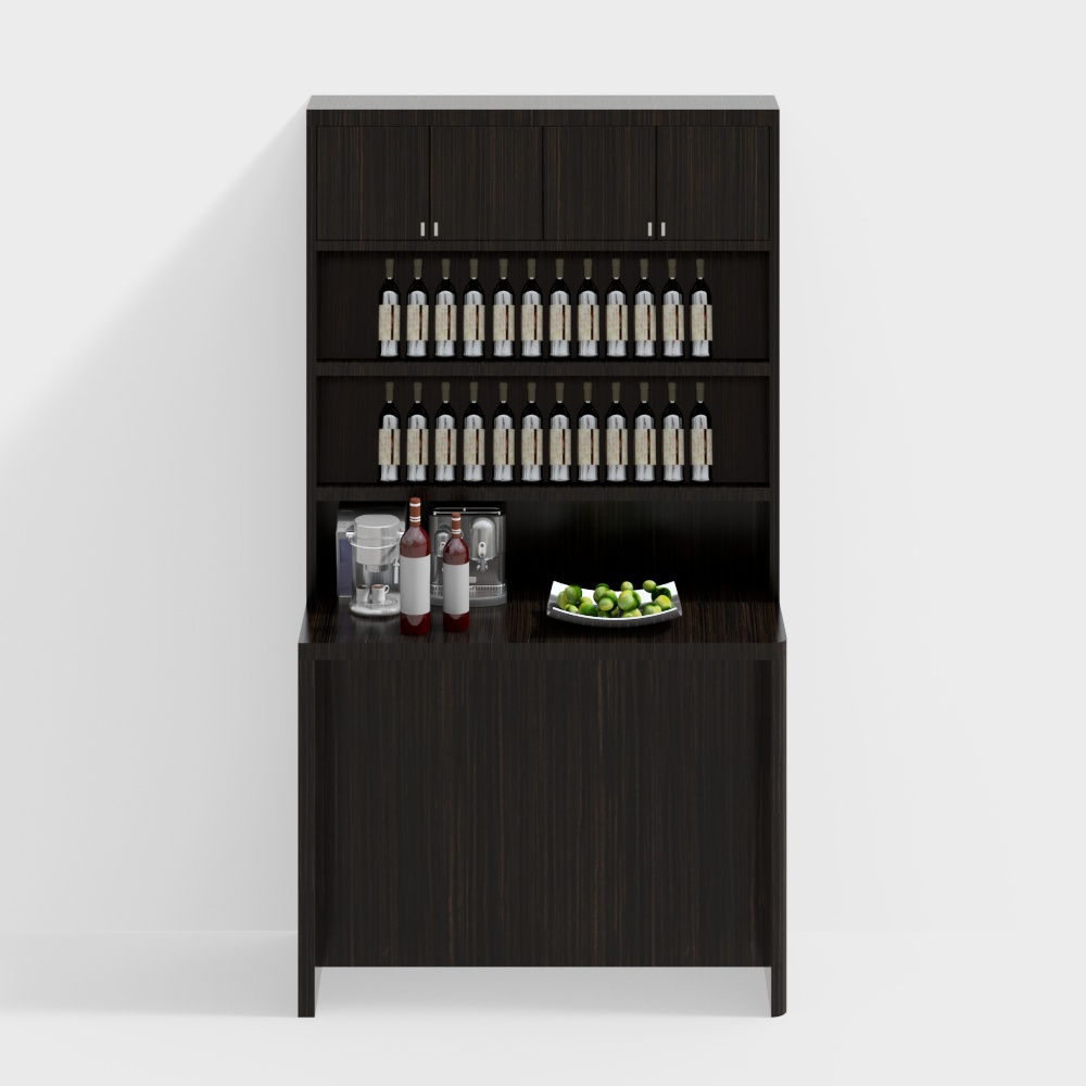 Elegant Bar Cabinet