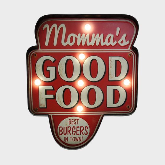 Momma's Good Food Logo 3D model
