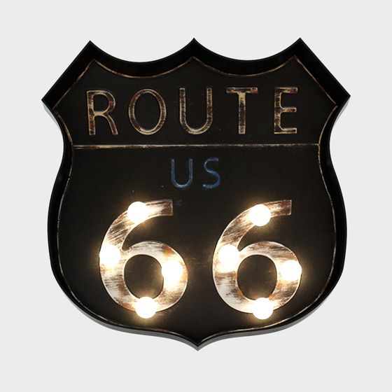 Route 66 Vintage Sign 3D model