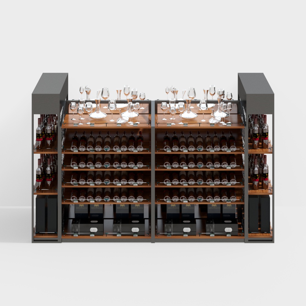 Элегантный барный шкаф