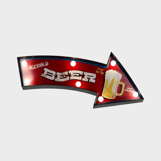 Retro Chilled Beer 3D Model for Creative Projects