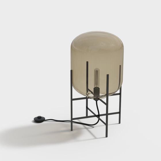 Stylish 3D Lamp Model for Modern Interiors