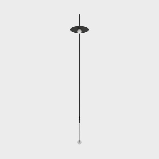 Elegant Minimalist Pendant Light 3D model
