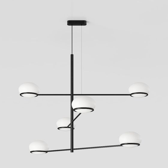 Modern Minimalist Pendant Light 3D model