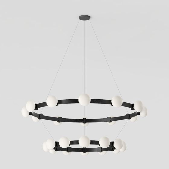 Modern 3D Model Pendant Lamp Design