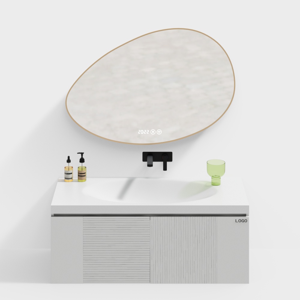 Mobile da bagno minimalista francese