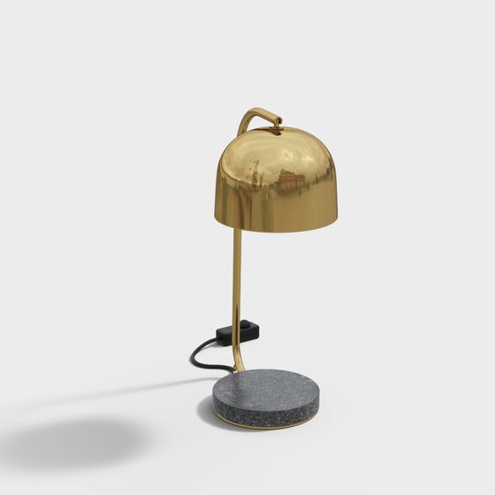 Elegant 3D Model Table Lamp Design