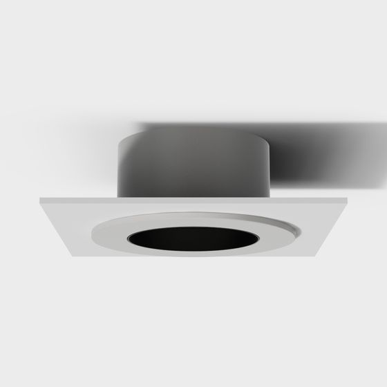 Stylish Embedded Lighting Fixture 3D model