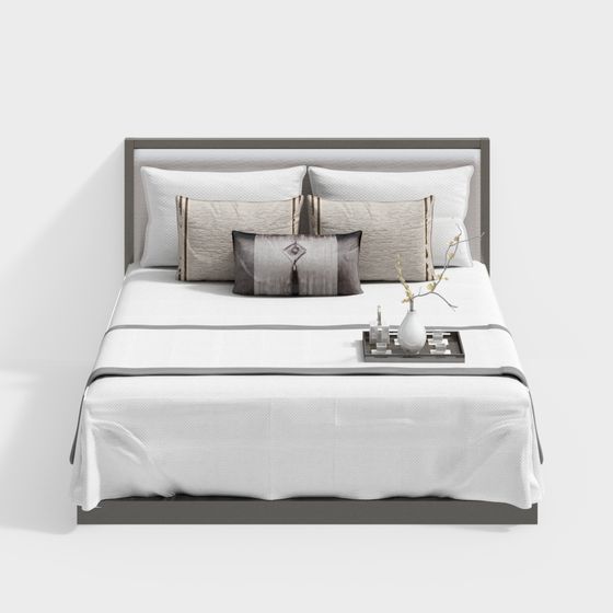 Giường phòng ngủ Trung Quốc mới