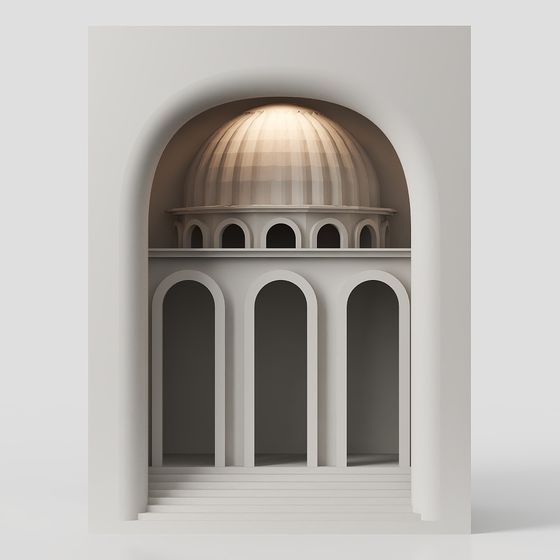 Đèn thạch cao bảo tàng nghệ thuật hiện đại