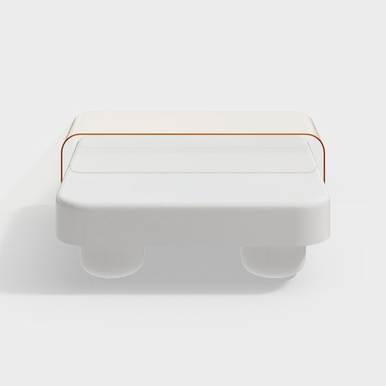 Minimalist Floating Bench 3D model