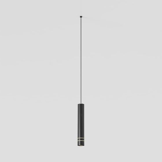 Stylish Pendant Light 3D model for Modern Interiors