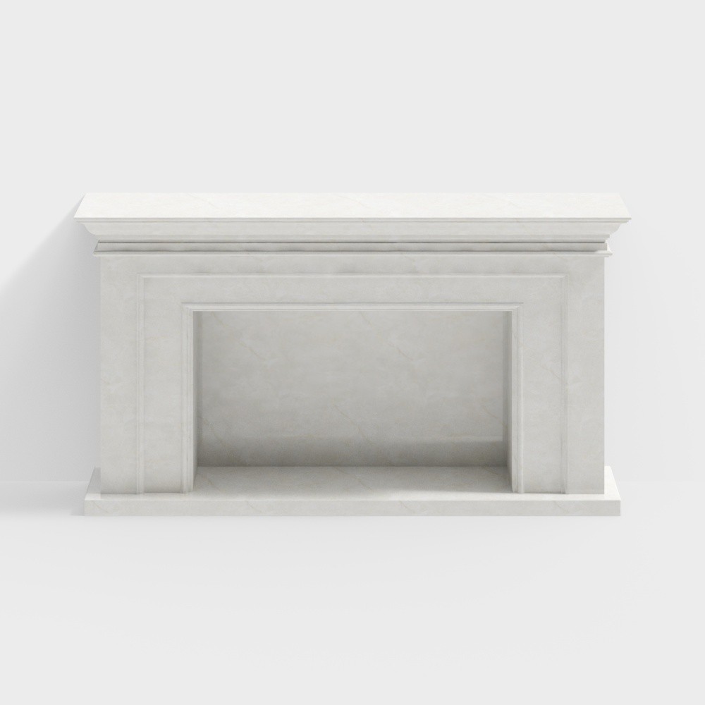 현대 침실용 벽난로