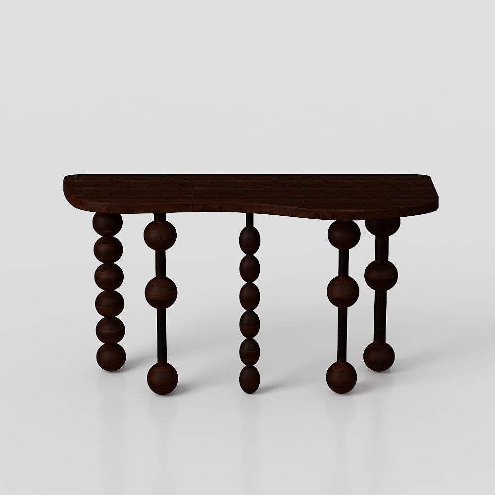 Museum-style Hotel End View Table Case