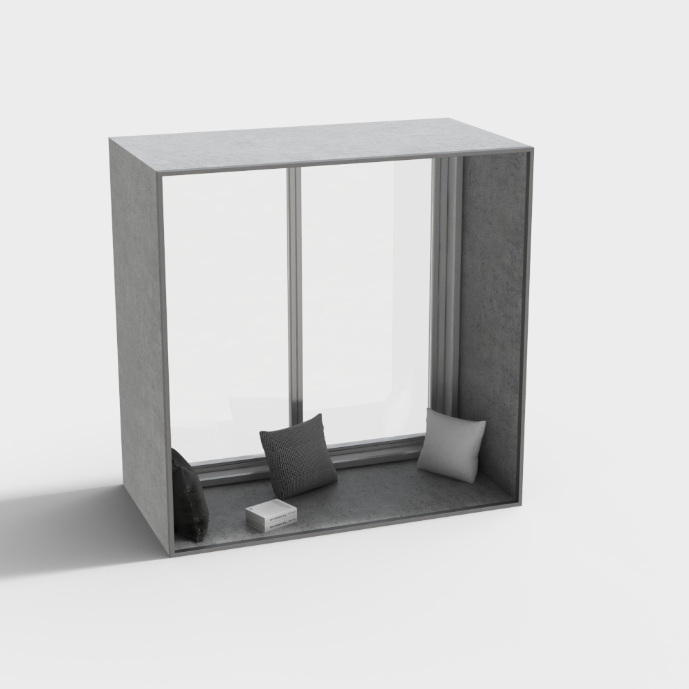 Modern Bedroom Bay Window