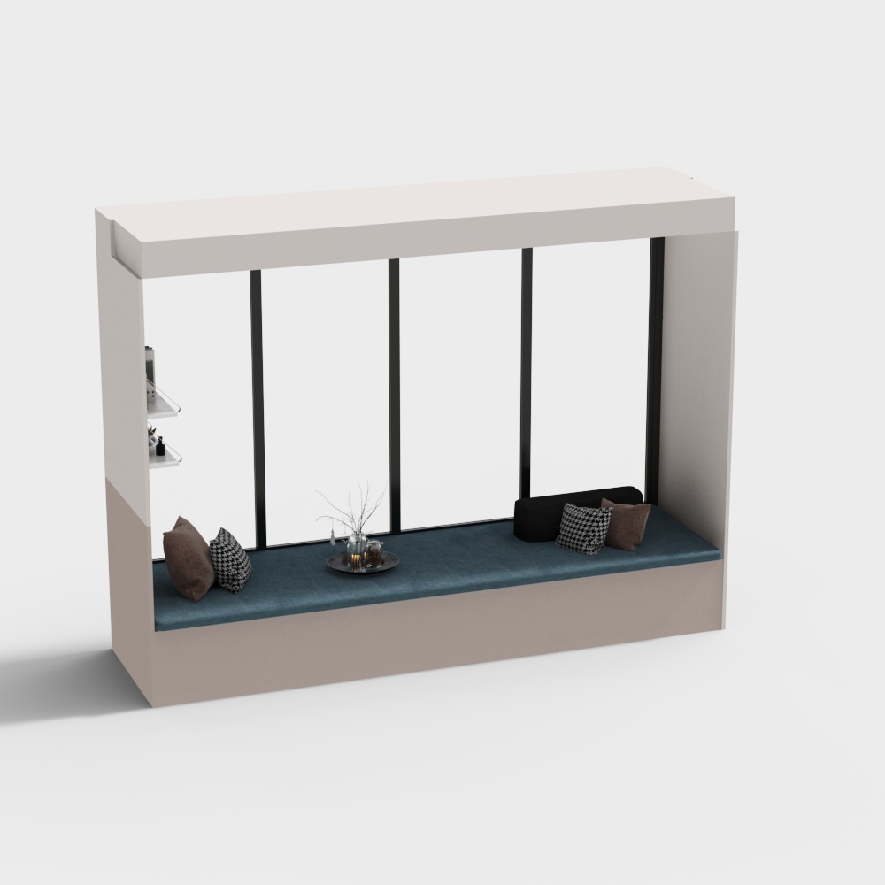 Fenêtre en saillie moderne pour chambre