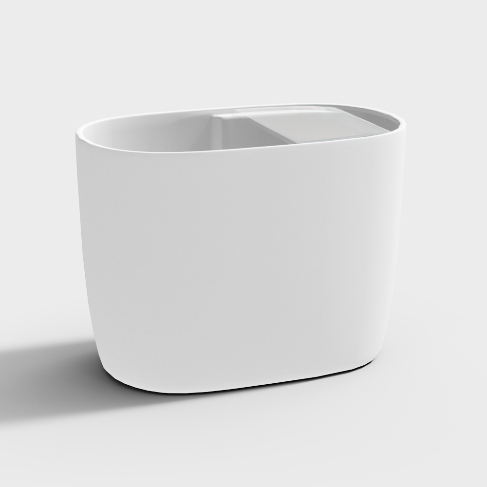 Bañera separada de baño moderna