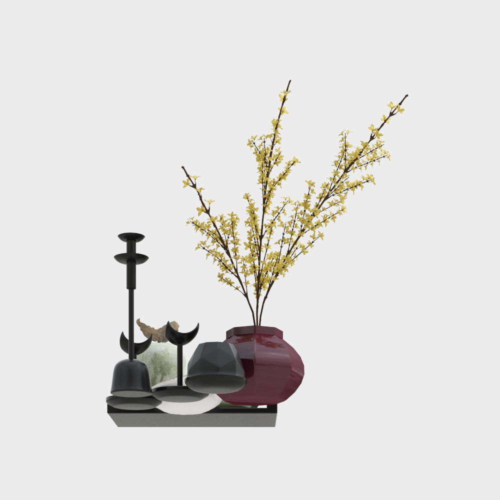 Elegant living room decoration