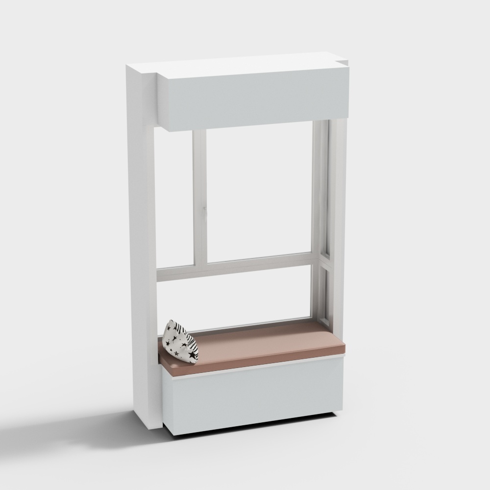 Modern Bedroom Bay Window